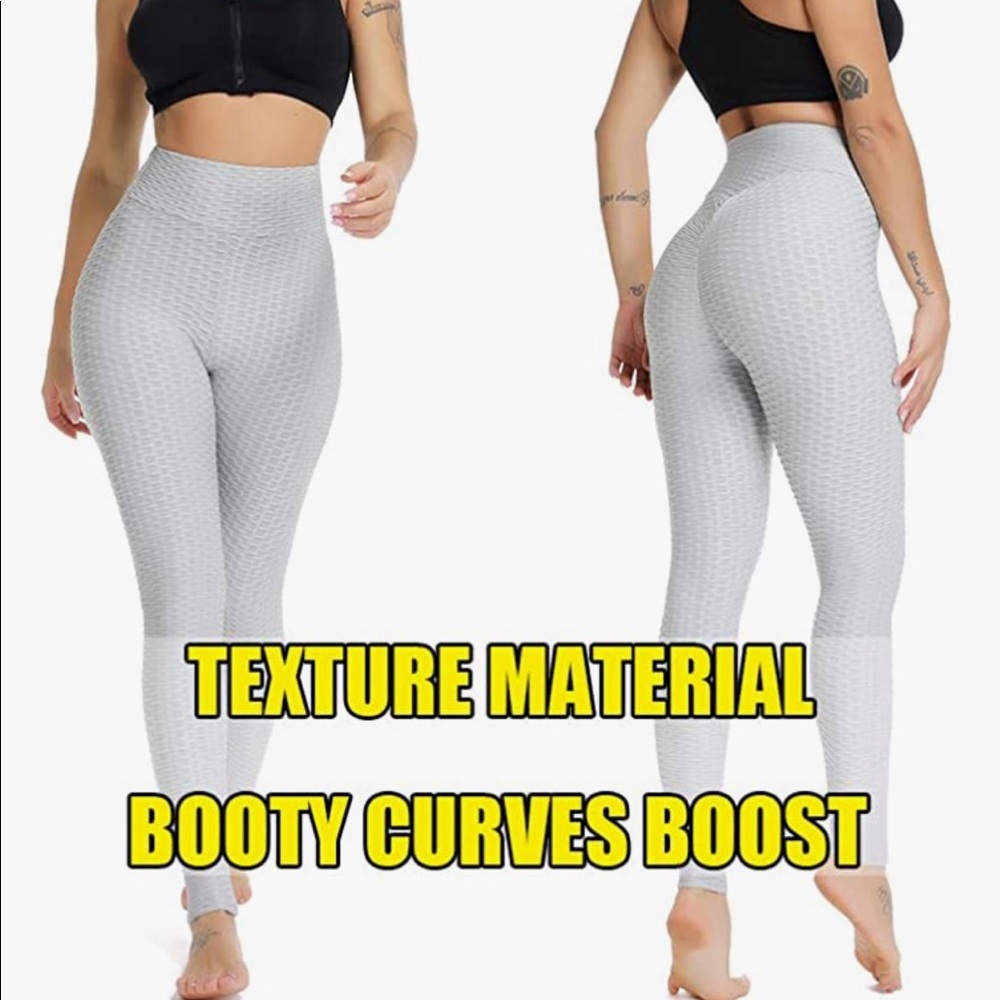 Brand New Amazon Gray Butt Lifting Leggings
